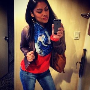 Charlotte Russe Faux Leather Jacket Juniors Medium